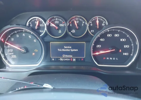 2019 Chevrolet Silverado 1500 Lt z USA, uszkodzony, nr VIN 3GCUYDED1KG131305